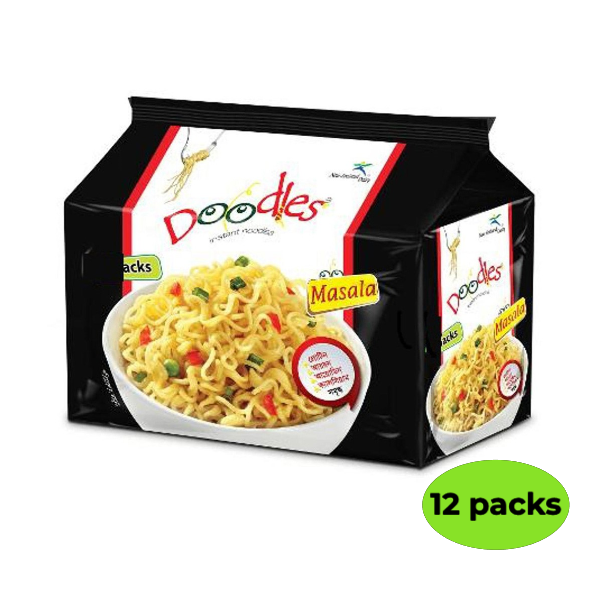 Doodles Instant Noodles Masala 12pc pack