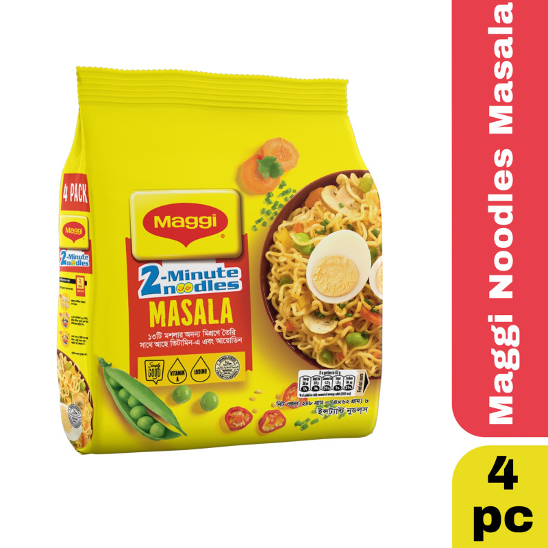 Maggi Noodles Masala (4pc) - 248gm