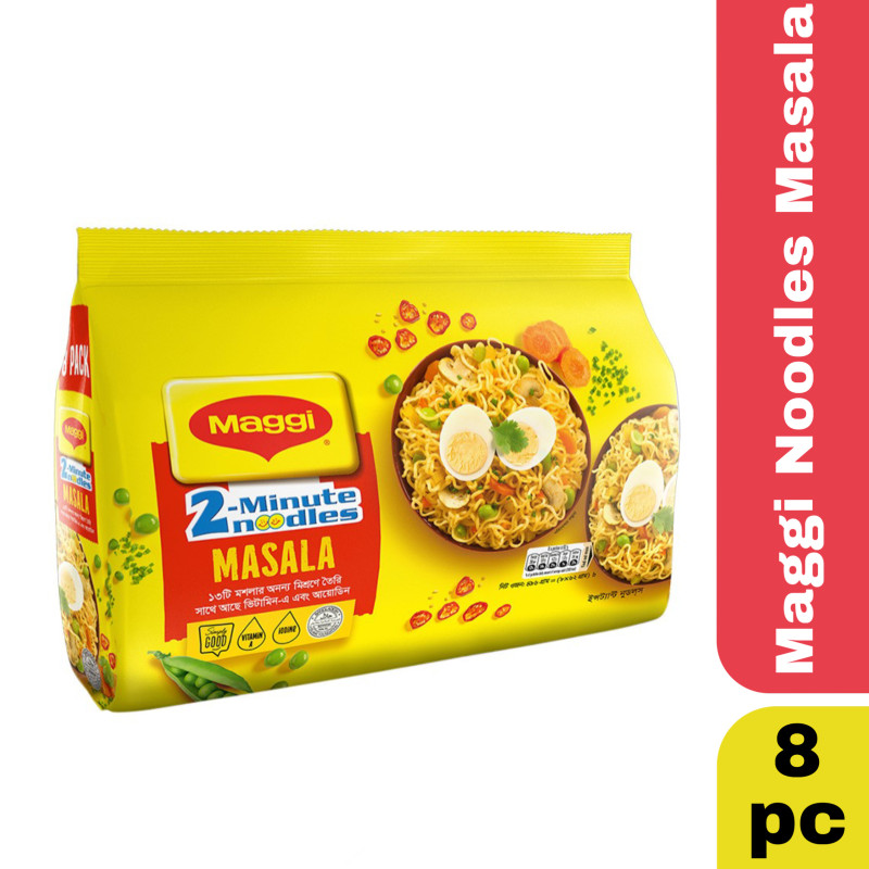 Maggi Noodles Masala (8pc) - 496gm