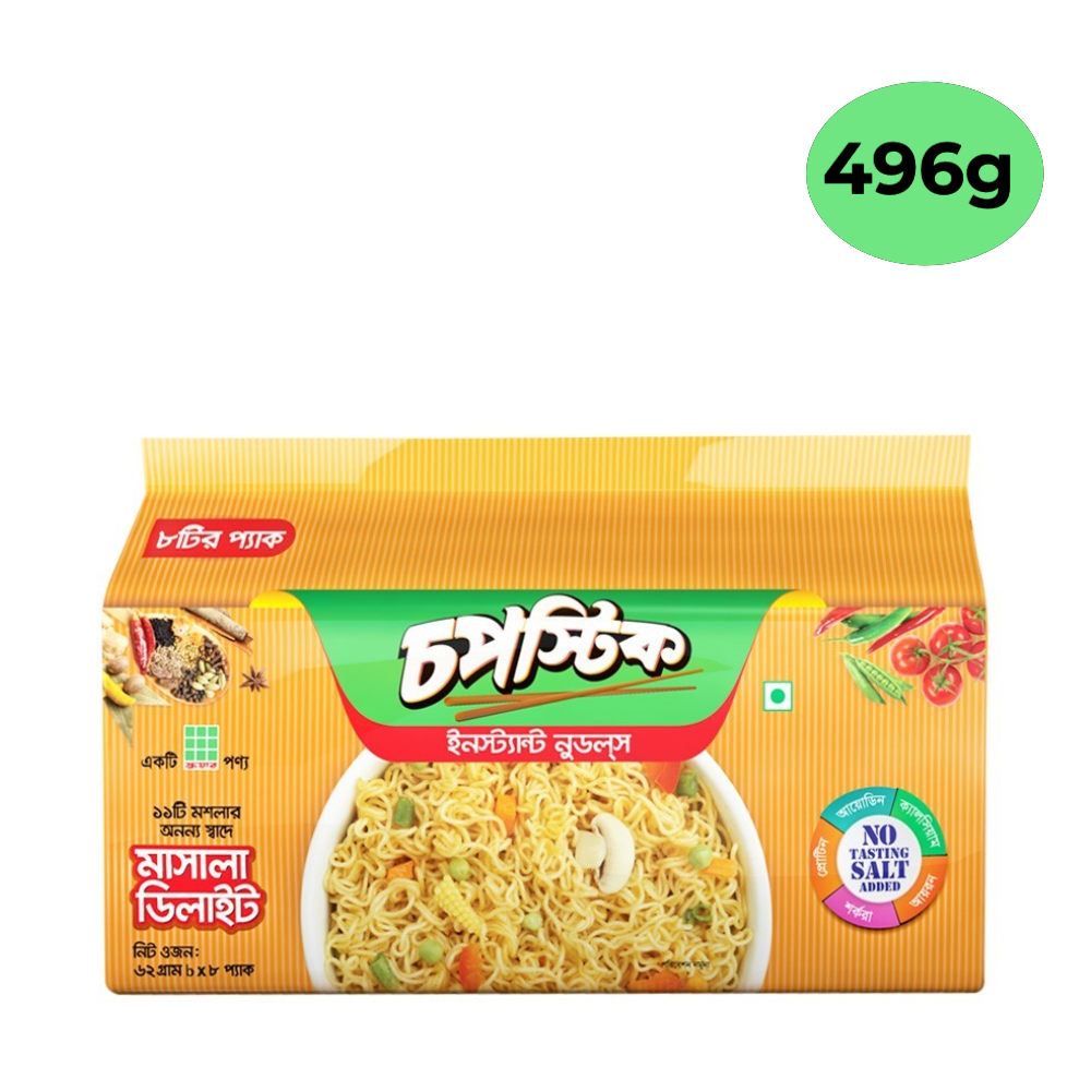 Chopstick Instant Noodles Masala Delight 8 pc 496gm