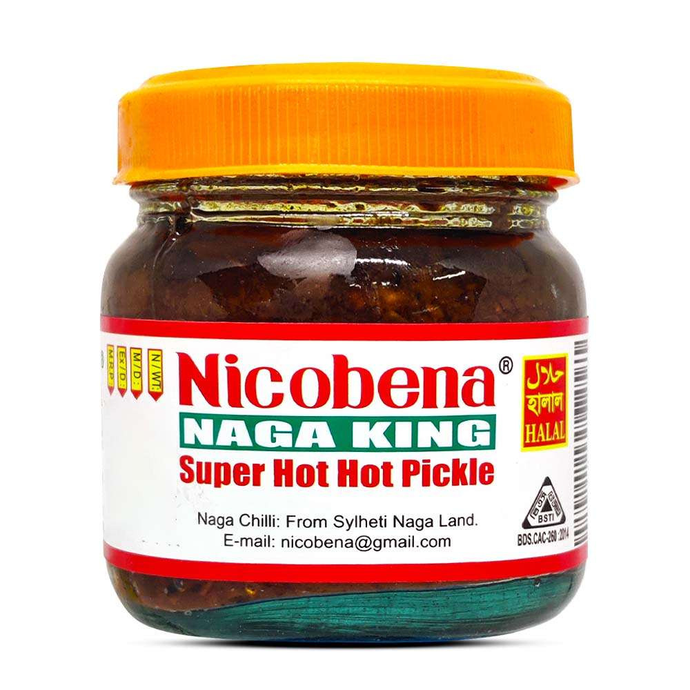 Nicobena Mr. Naga King Super Hot Pickle- 120gm