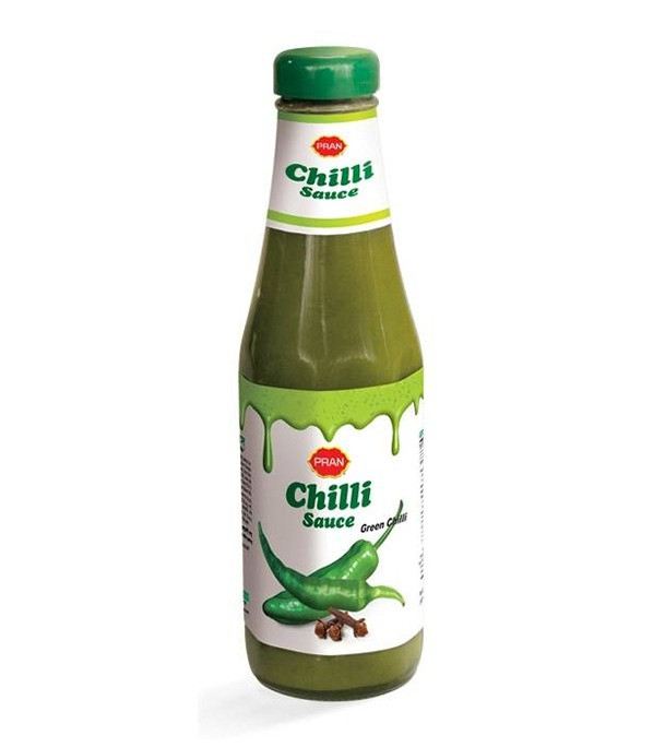 Pran Green Chilli Sauce - 340gm