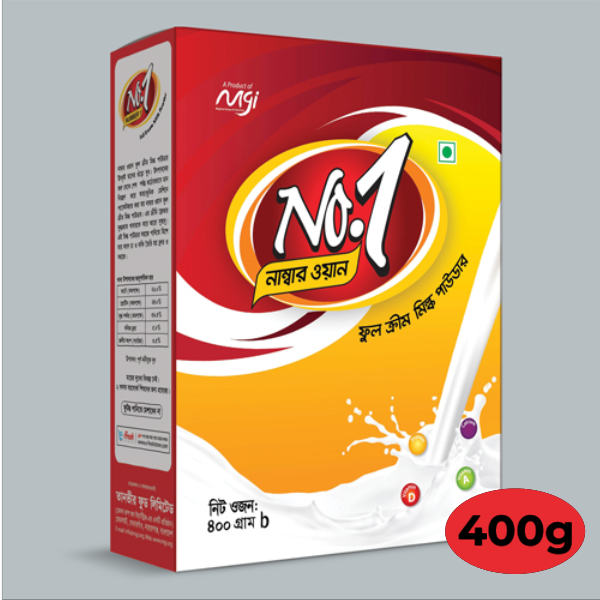 No.1 Full Cream Milk Powder 400gm