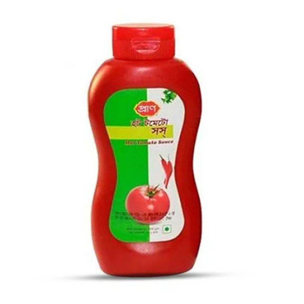 Pran Hot Tomato Sauce 600gm (pet)