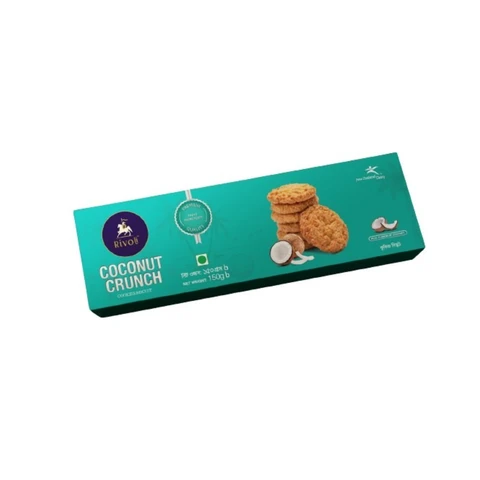 Rivoli Coconut Crunch Cookies Biscuit 150gm