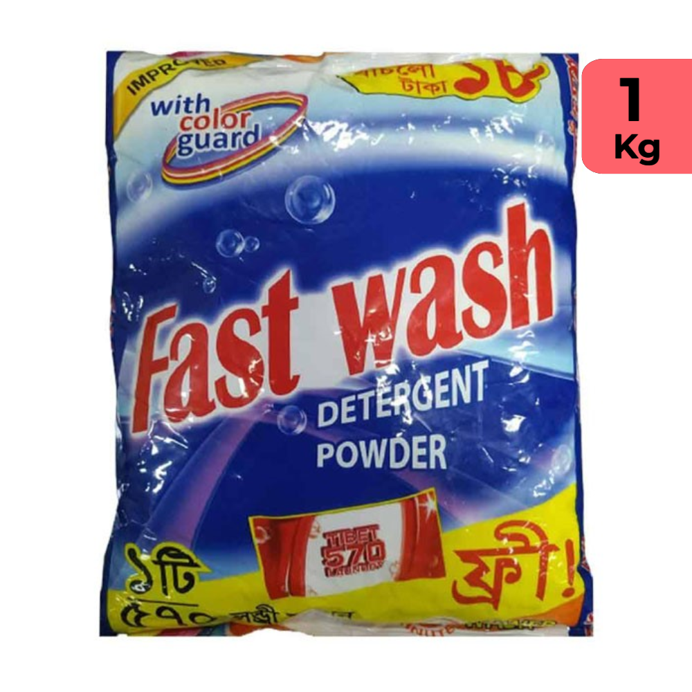 Fast Wash Detergent Powder 1kg