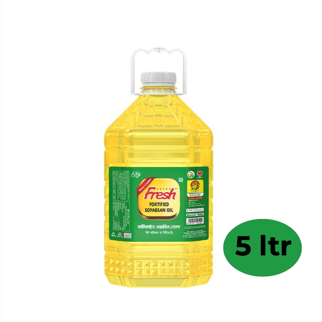Fresh Fortified Soyabean Oil 5Ltr