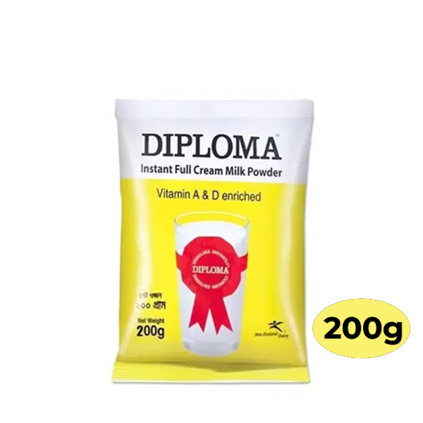 Diploma Instant Full Cream Milk Powder 200gm
