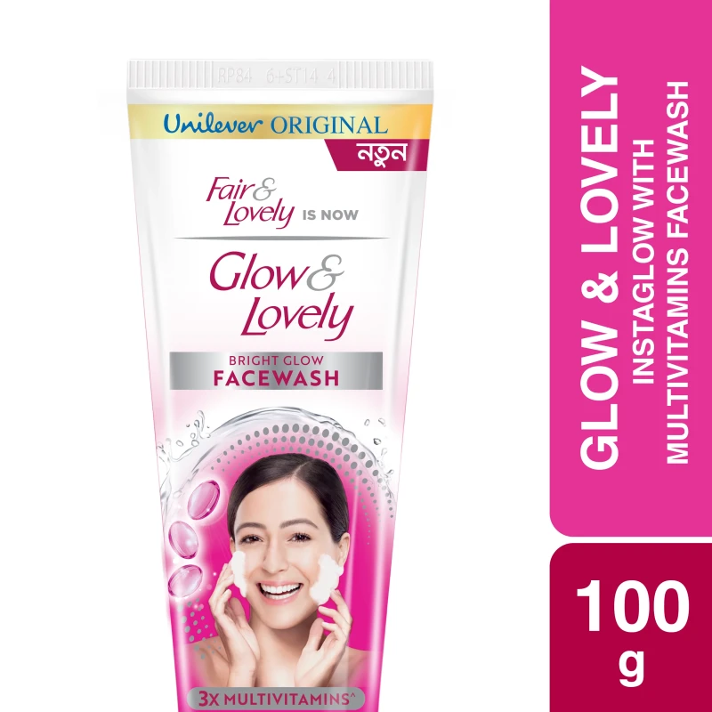 Glow & Lovely Brightglow Facewash With Multivitamins 100 Gm