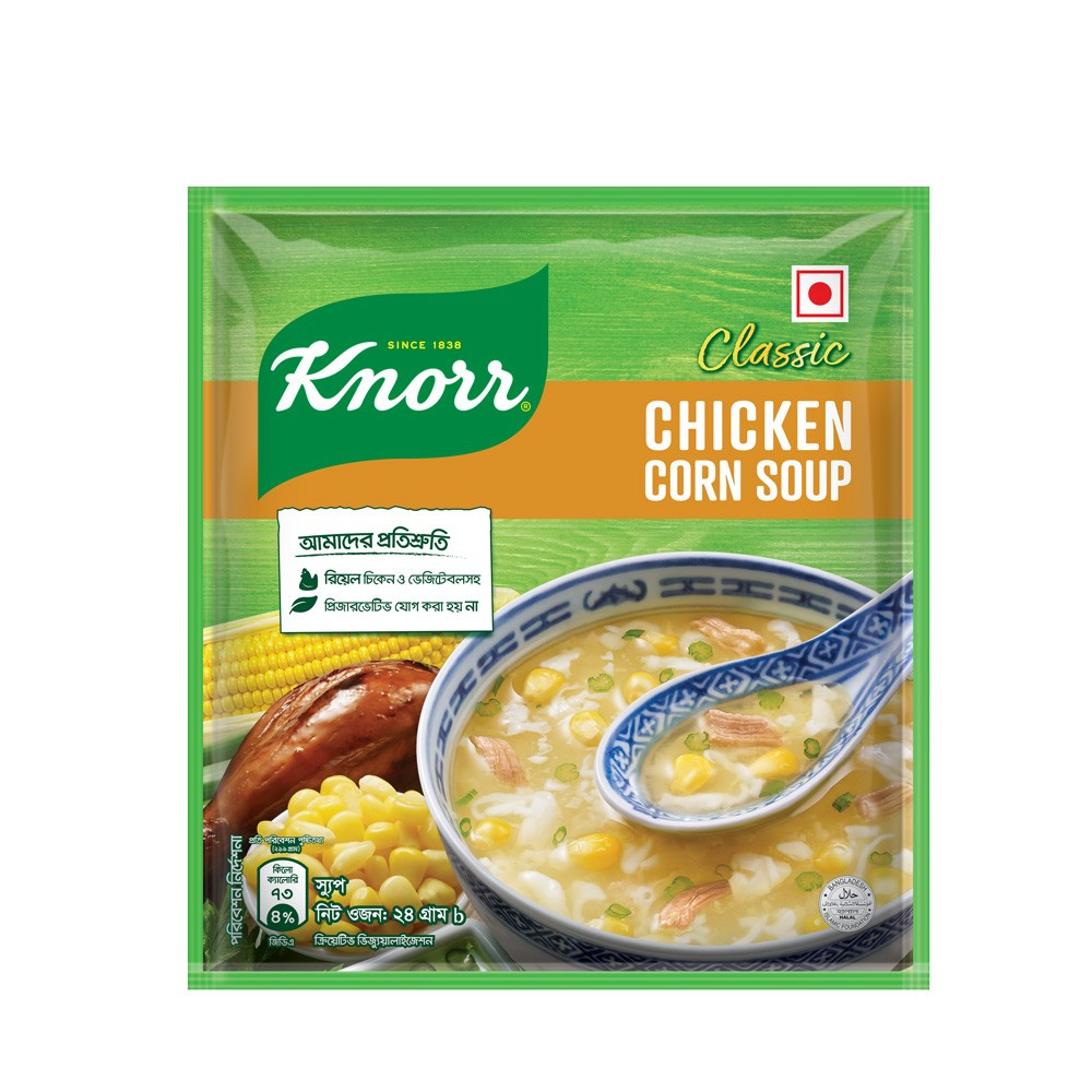 Knorr Chicken Corn Soup 28gm