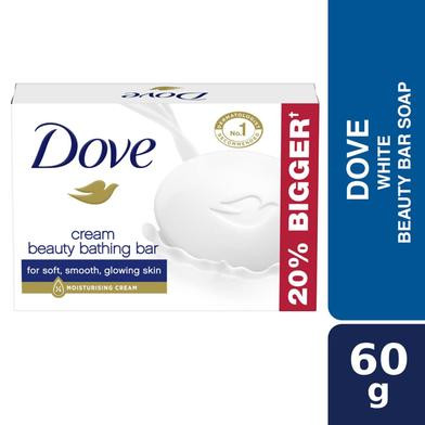 Dove Beauty Bar white 60gm (Indian)